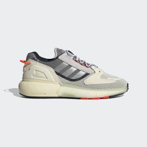 adidas ZX 5K Boost Lerna Silver Metallic / Cream White / Solar Red (GY5993)