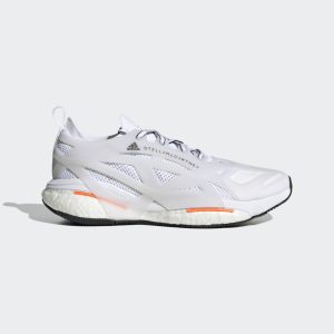 adidas  by Stella McCartney Solarglide Laufschuh Cloud White / Cloud White / App Signal Orange (HR1923)