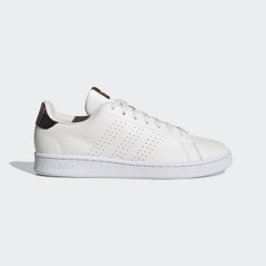 adidas Advantage Schuh Chalk White / Grey Six / Grey Two (HQ1786)