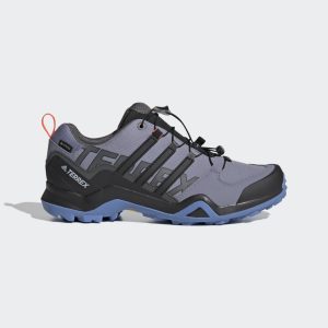 adidas TERREX Swift R2 GORE-TEX Wanderschuh Silver Violet / Core Black / Blue Fusion (HR1354)