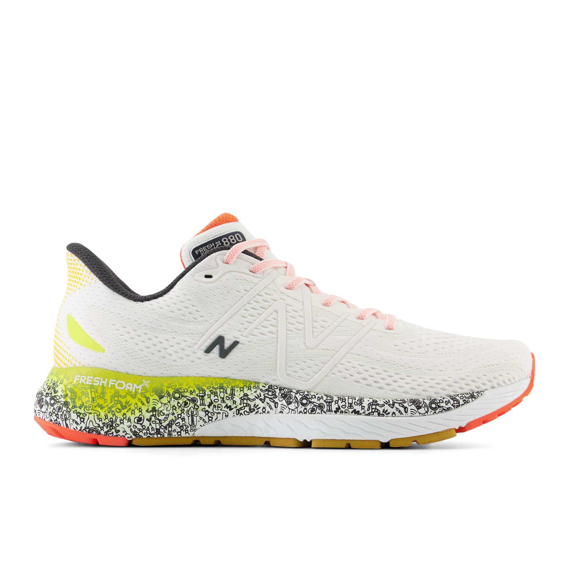 New Balance Fresh Foam X 880v13 Find Your Start Weiß/blanc/Gelb/Jaune (M880R13)