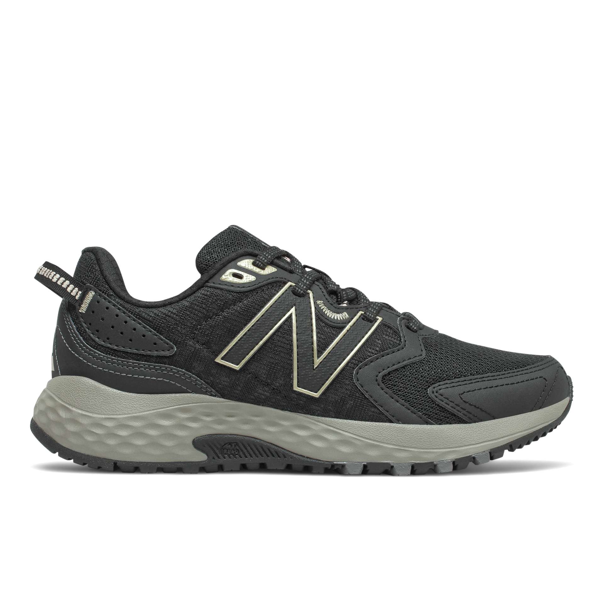 New Balance Women’s 410v7 Schwarz/Noir/Beige/Orange/Blau/Bleu (WT410LK7)