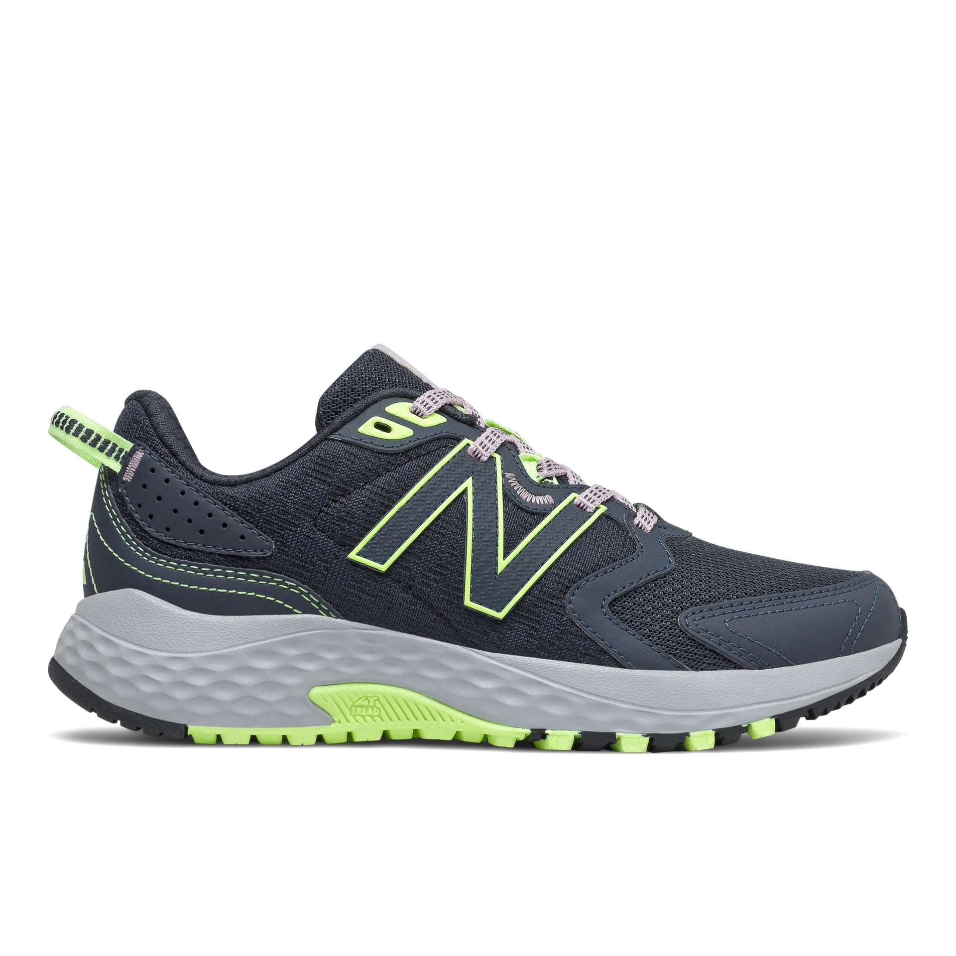 New Balance Women’s 410v7 Schwarz/Noir/Violett/Violet/Gelb/Jaune (WT410LP7)