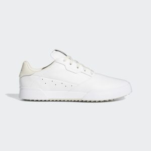 adidas Adicross Retro Green Golfschuh Cloud White / Chalky Brown / Aluminium (GX3027)