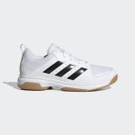 adidas Ligra 7 Indoor Schuh Cloud White / Core Black / Cloud White (FZ4660)