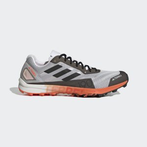 adidas TERREX Speed Pro Trailrunning-Schuh Non Dyed / Core Black / Impact Orange (HR1124)