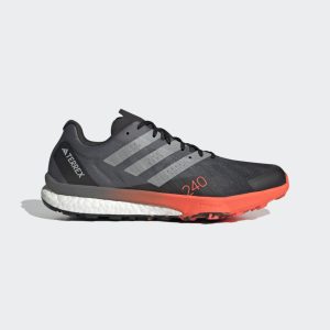 adidas TERREX SPEED ULTRA Core Black / Matte Silver / Solar Red (HR1119)