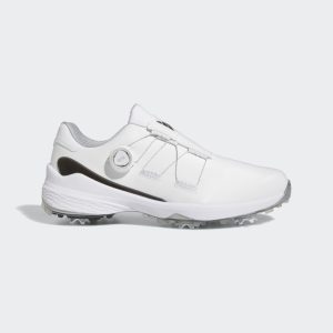 adidas ZG23 BOA Lightstrike Golfschuh Cloud White / Core Black / Silver Metallic (GY9713)