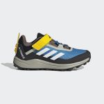 adidas TERREX x LEGO® Agravic Flow Trailrunning-Schuh Bright Blue / Cloud White / Metal Grey (HQ3506)