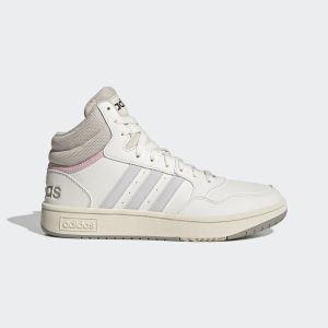 adidas Hoops 3.0 Mid Classic Schuh Cloud White / Dash Grey / Aluminium (GZ4560)