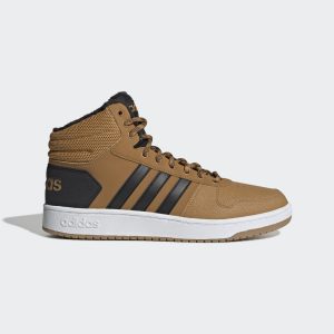 adidas Hoops Mid 2.0 Schuh Mesa / Core Black / Cloud White (EE7371)