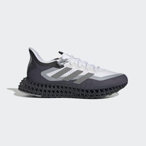 adidas  4D FWD Laufschuh Cloud White / Silver Metallic / Light Grey (HP7663)