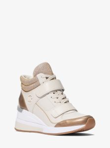 Michael Kors Hi-Top-Sneaker Gentry  Kamel Combo (43F3GYFE4D)