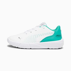 Puma Mercedes-AMG Petronas Formel 1 Drift Cat Decima Motorsportschuhe Kinder Weiß (307264-05)