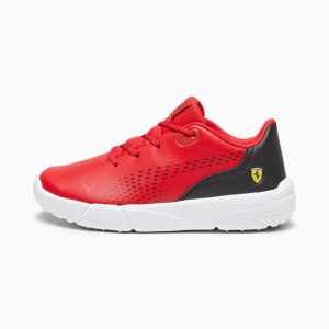 Puma Scuderia Ferrari Drift Cat Decima Motorsportschuhe Kinder Schwarz (307270-08)