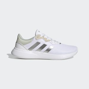 adidas QT Racer 3.0 Schuh Cloud White / Silver Metallic / Linen Green (GY9243)