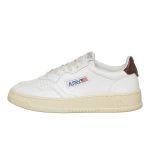 Autry  Medalist Low White / Brown (AULWLL53)