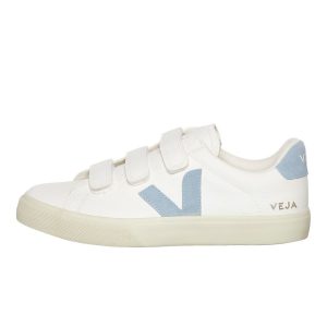 Veja Recife Logo Extra White / Steel (RC0502946B)