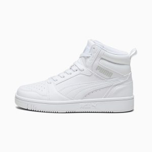 Puma Rebound V6 Mid Teenager Weiß (393831-05)