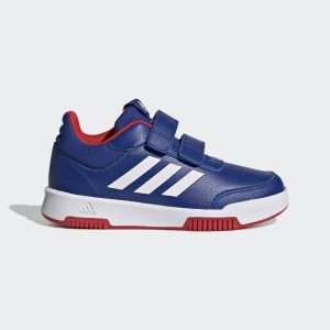 adidas Tensaur Sport Training Hook and Loop Schuh Royal Blue / Cloud White / Vivid Red (GX7154)