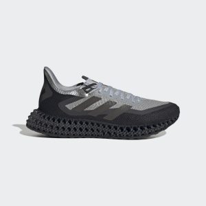 adidas  4D FWD Laufschuh Halo Silver / Night Metallic / Carbon (HP3205)