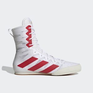 adidas Box Hog 4 Boxschuh Cloud White / Better Scarlet / White Tint (HP9613)