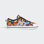 adidas Bravada Lifestyle Skateboarding Floral-Print Schuh Core Black / Light Purple / Pulse Mint (GY3218)