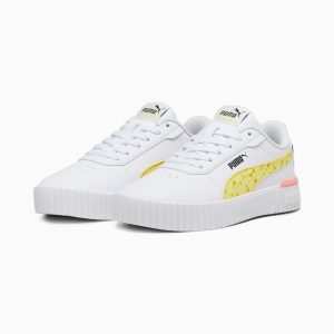 Puma x SPONGEBOB SCHWAMMKOPF Carina 2.0 Teenager Weiß/Rosa (393902-01)