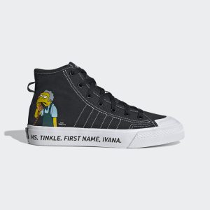 adidas Nizza Hi RF Schuh Core Black / Core Black / Cloud White (GZ3538)