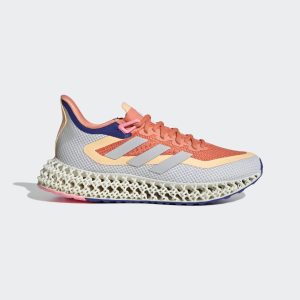 adidas  4D FWD Laufschuh Coral Fusion / Cloud White / Acid Orange (HP7648)