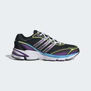 adidas Supernova Cushion 7 Schuh Core Black / Silver Metallic / Semi Solar Green (GY5931)