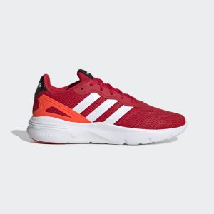 adidas Nebzed Cloudfoam Lifestyle Running Schuh Better Scarlet / Cloud White / Solar Red (HP7865)