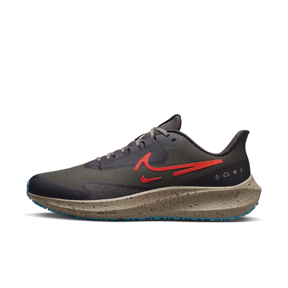 Nike Air Zoom Pegasus 39 Shield wetterfester Straßenlaufschuh für Braun (DO7625-200)