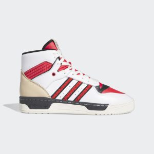 adidas Rivalry Hi Footwear White / Glory Red / Core Black (FZ6332)