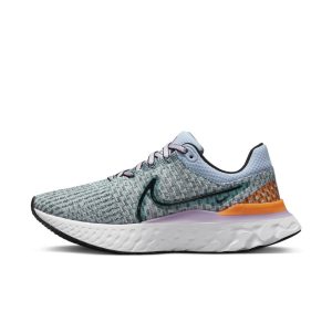 Nike React Infinity Run Flyknit 3 Straßenlaufschuh für Grau (DD3024-300)