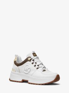 Michael Kors Sneaker Cosmo  Op Wht/braun (49S3CSFS3D)