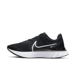 Nike React Infinity Run Flyknit 3 Straßenlaufschuh für Schwarz (DD3024-001)