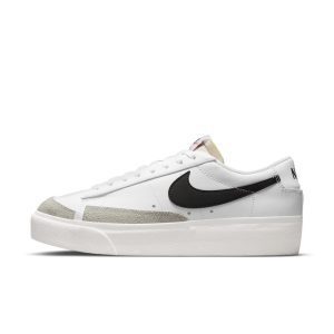 Nike Wmns Blazer Low Platform White / Black – Sail – Team Orange (DJ0292 101)