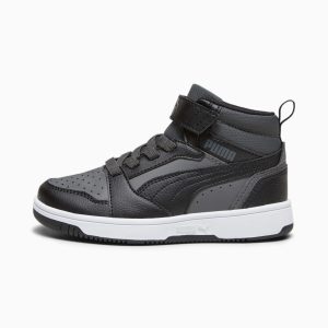 Puma Rebound V6 Mid WTR Kinder  Schwarz (307979-01)