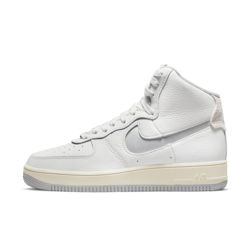 Nike Air Force 1 High Strapless White Grey (DC3590-101)