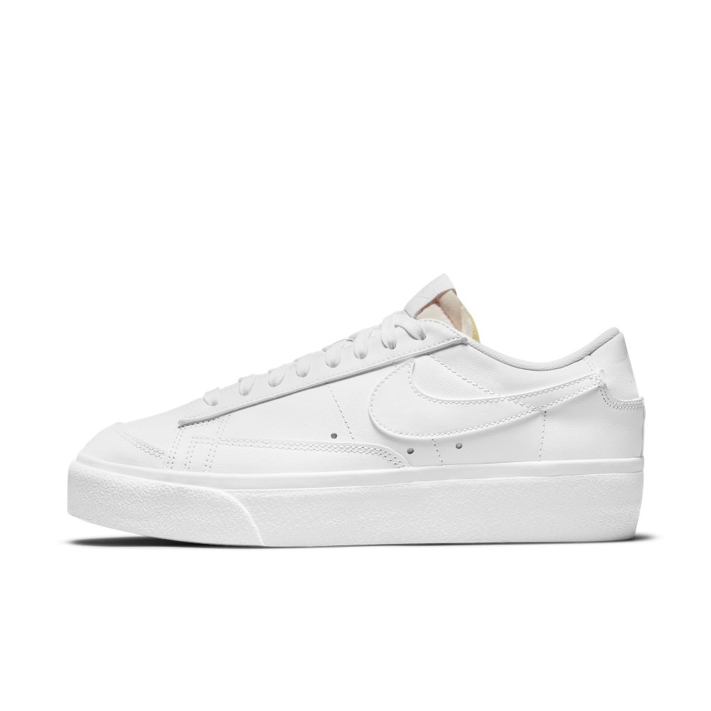 Nike Wmns Blazer Low Platform  White / White – White – Black (DJ0292 100)