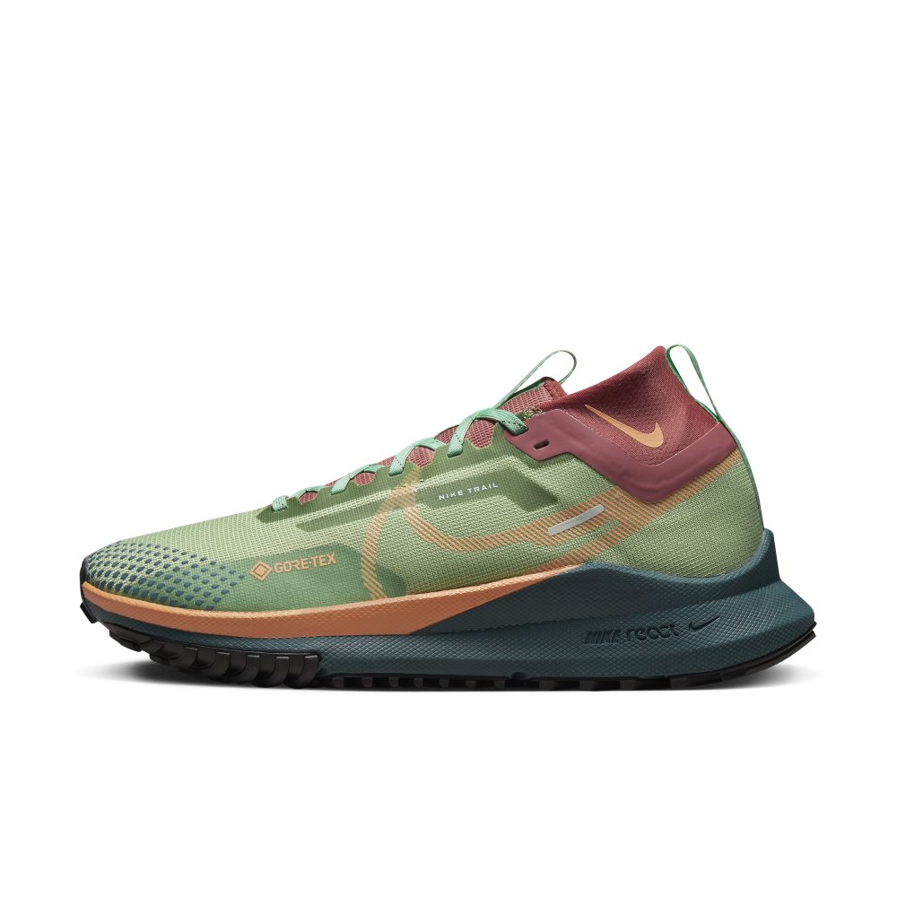 Nike React Pegasus Trail 4 GORE-TEX wasserfester Trail-Laufschuh für Grün (DJ7929-300)