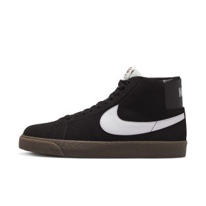 Nike SB Zoom Blazer Mid Skateboardschuh – Schwarz Schwarz (864349-010)