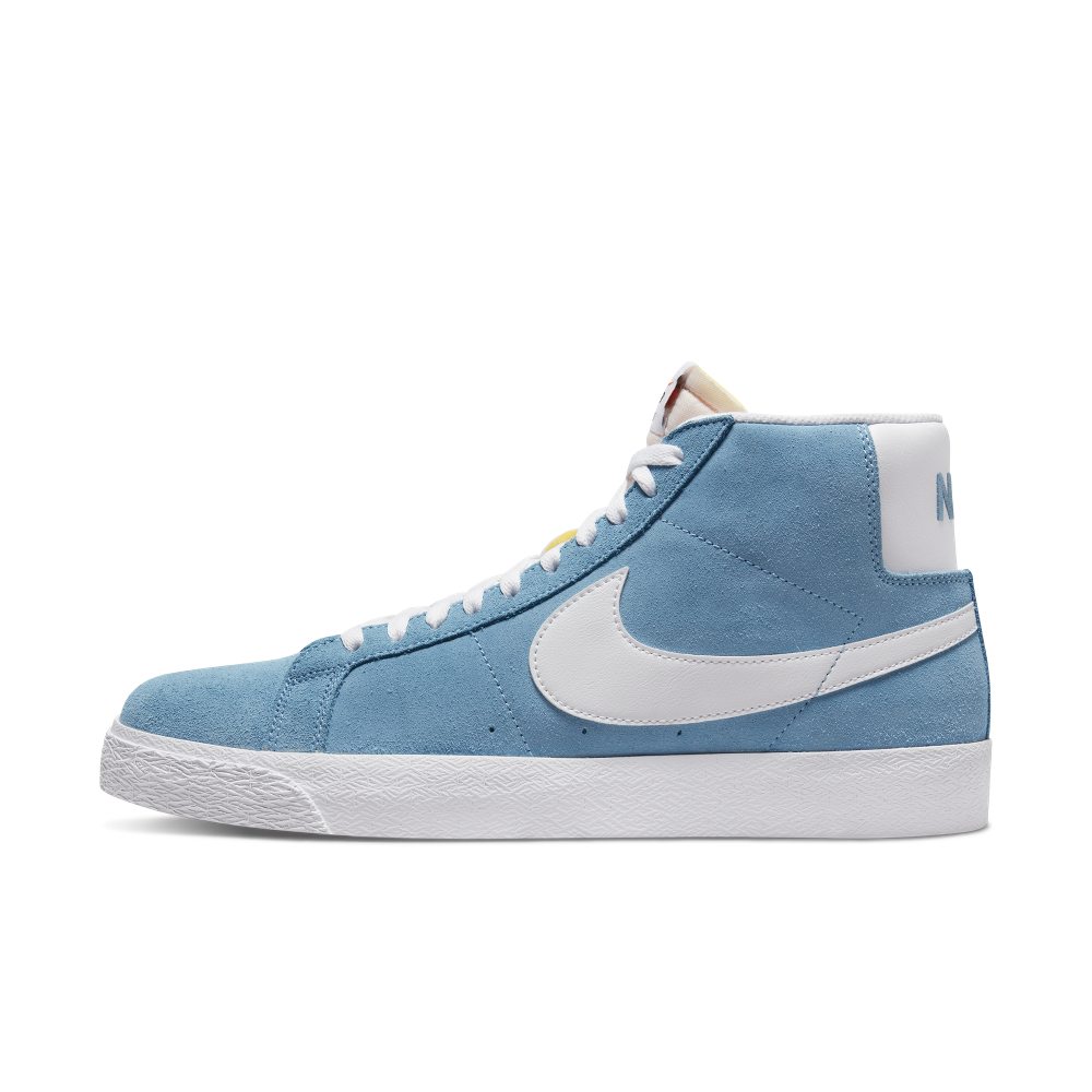 Nike SB Zoom Blazer Mid Skateboardschuh – Blau Blau (864349-404)