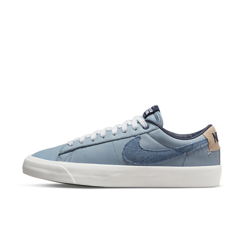 Nike SB Zoom Blazer Low Pro GT Premium Skateboardschuh – Weiß Weiß (DM8890-100)