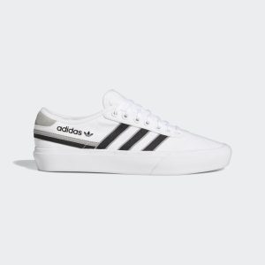 adidas Delpala Schuh Cloud White / Core Black / Charcoal Solid Grey (FY7467)