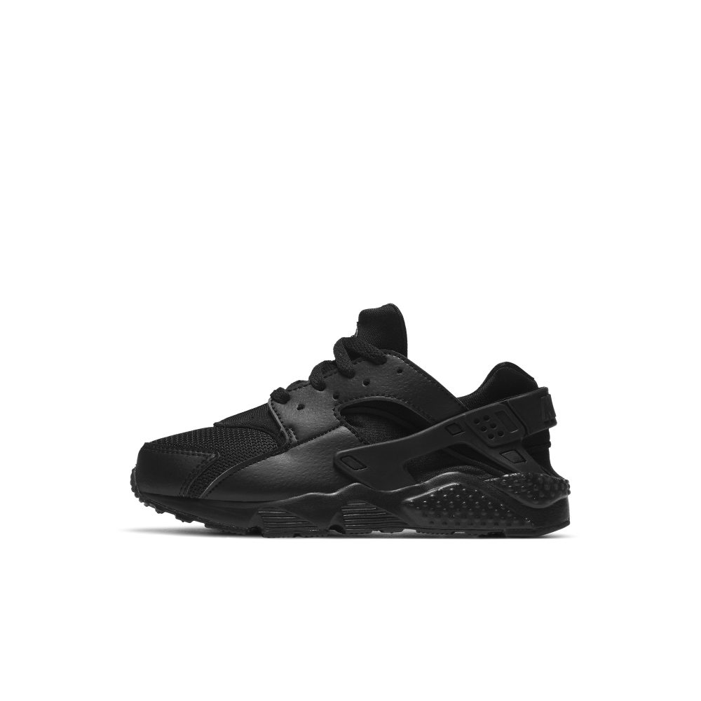 Nike Air Huarache Run Triple Black (PS)