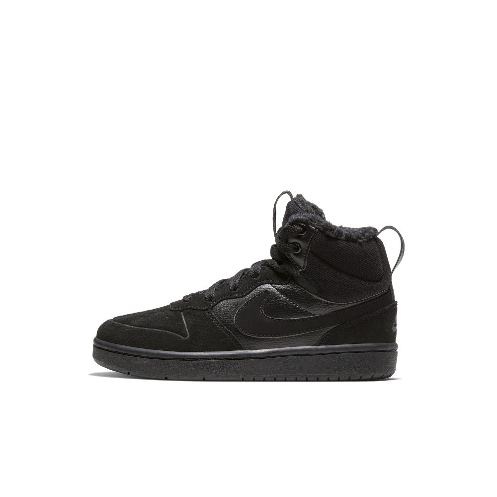 Nike Court Borough Mid 2 Schwarz (CQ4026-001)
