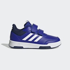 adidas Tensaur Sport Training Hook and Loop Schuh Lucid Blue / Cloud White / Dark Blue (H06306)