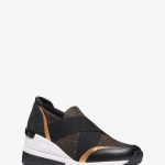 Michael Kors Slip-On-Sneaker Geena  Black/bronze (43F3GNFP1D)